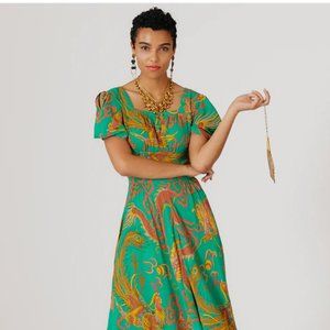 Trashy Diva Stork Club long dress in Phoenix & Dragons